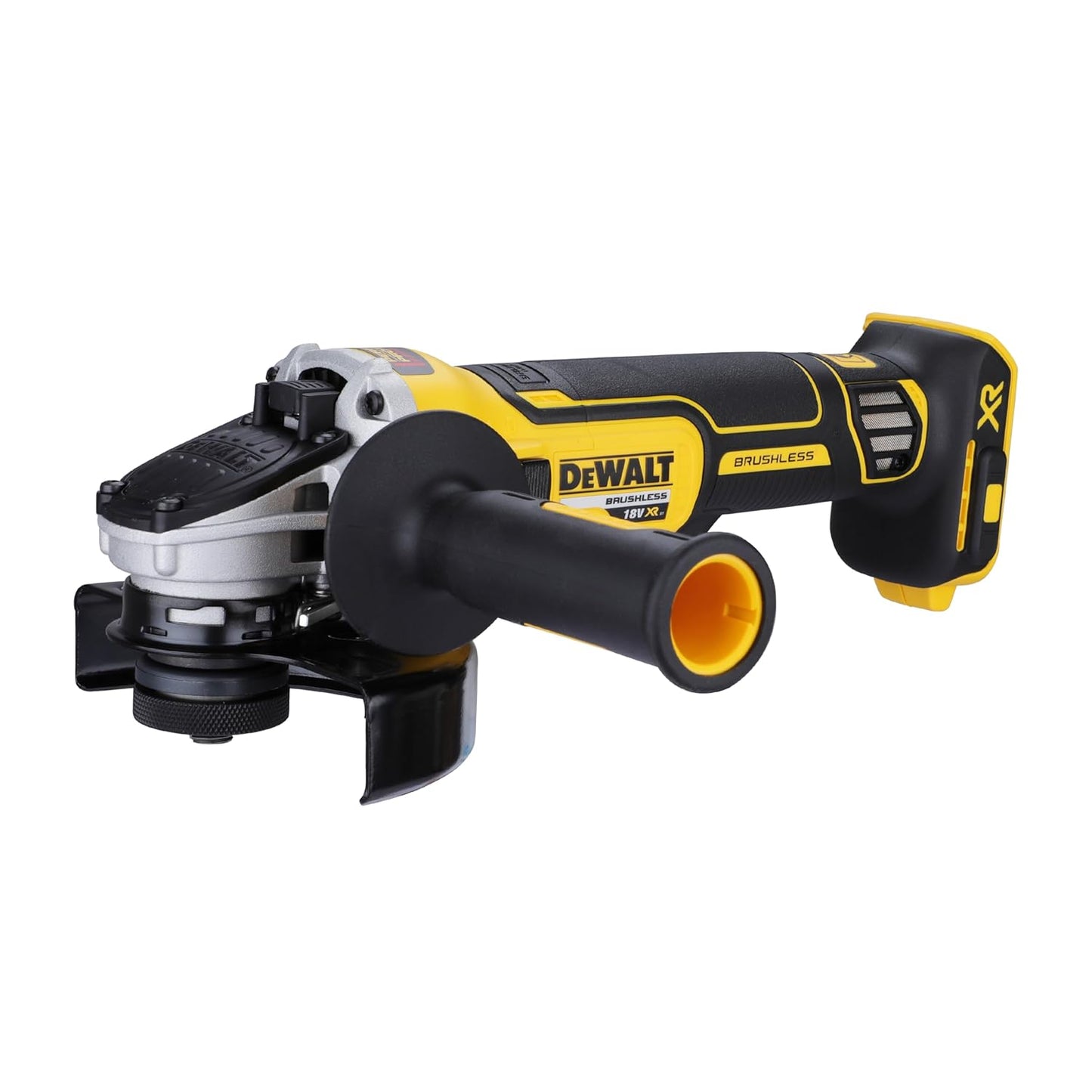 DEWALT DCG405N-XJ 18V 125mm XR Li-ion Cordless Angle Grinder with Brushless Motor - Perform and Protect Shield (Bare Tool)