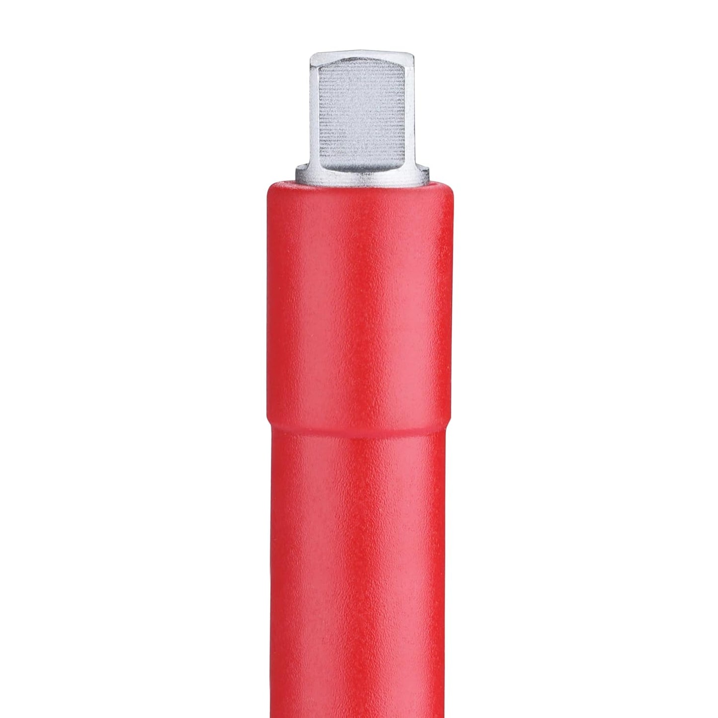 STANLEY STMT77826-23B 3/8" VDE Insulated Socket Extension Bar 250mm, Ideal For Repair Of Electric Vehicles, Red