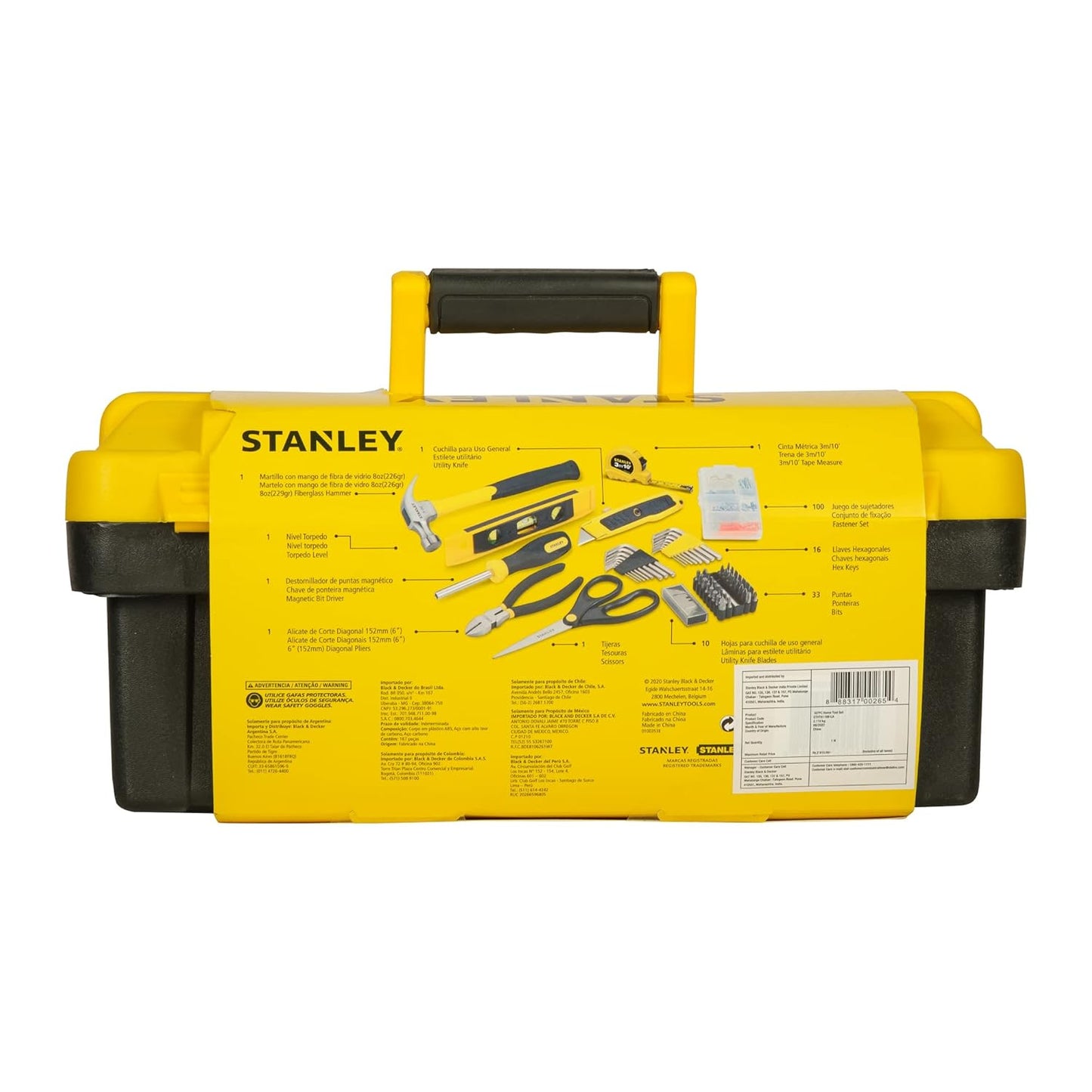 STANLEY STHT81199-LA Mixed Hand Tool Set, 167 Piece