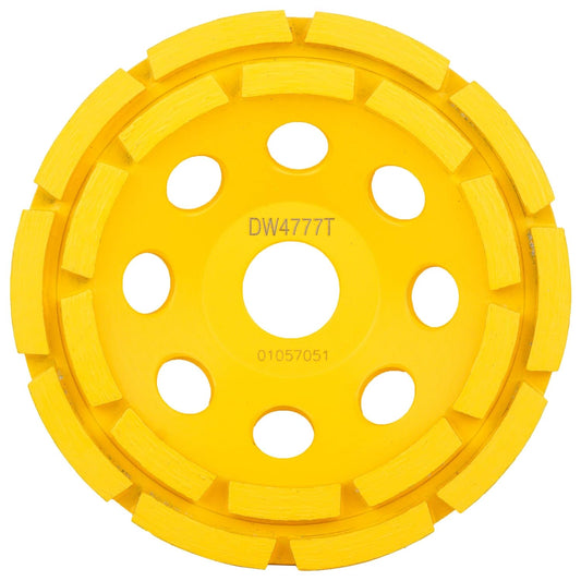 DEWALT DW4777T-AE 125mm Double Row Diamond Cup Grinding Wheel for angle grinders