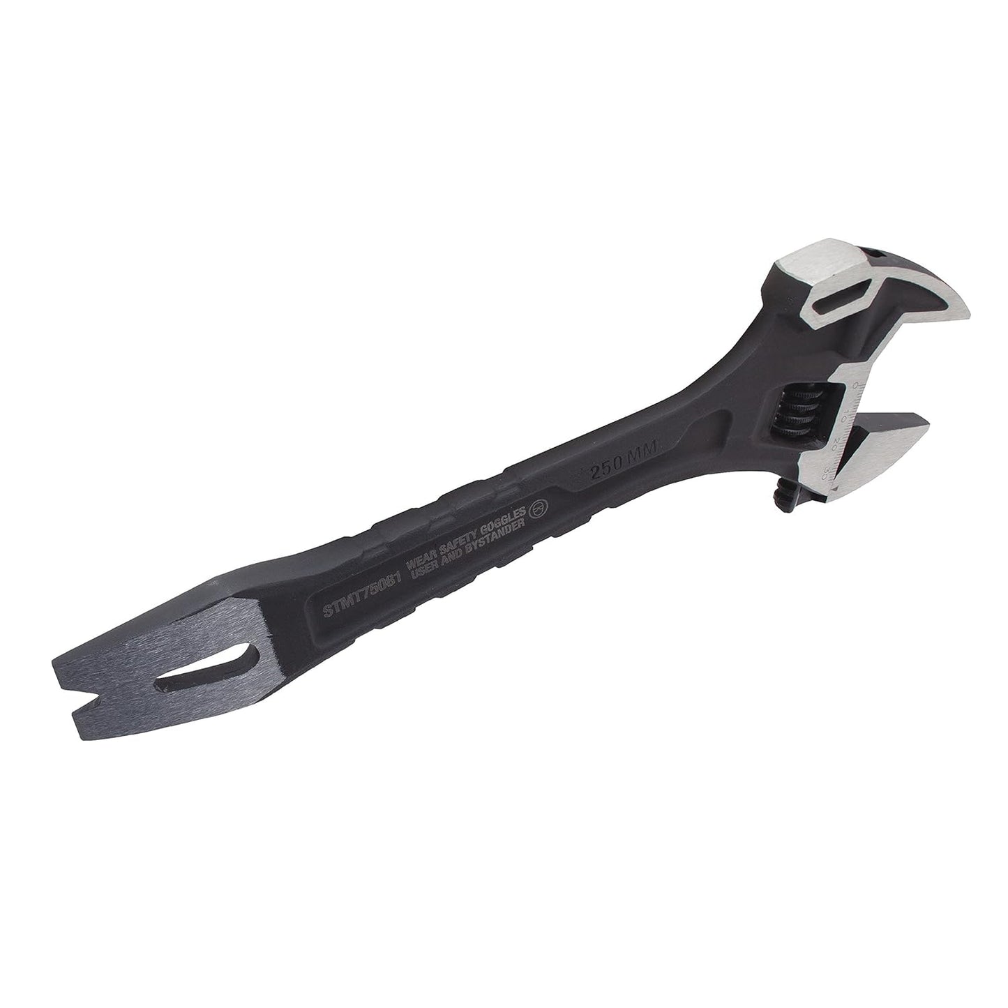 Stanley Tools STA075081 Stanley Fatmax Demolition Wrench 250mm (10in) Capacity 37mm, Black