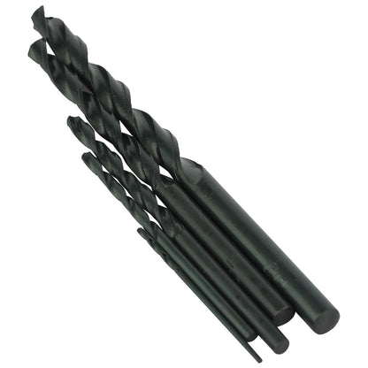 DEWALT DT5911-QZ HSS 1mm/2mm/3mm/4mm/5mm/6mm/7mm/8mm/9mm/10mm Metal Drill Machine Bit Set (Pack of 10)