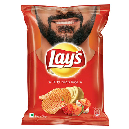 Lay's Potato Chips - Spanish Tomato Tango Pouch, Spicy, 90 Grams