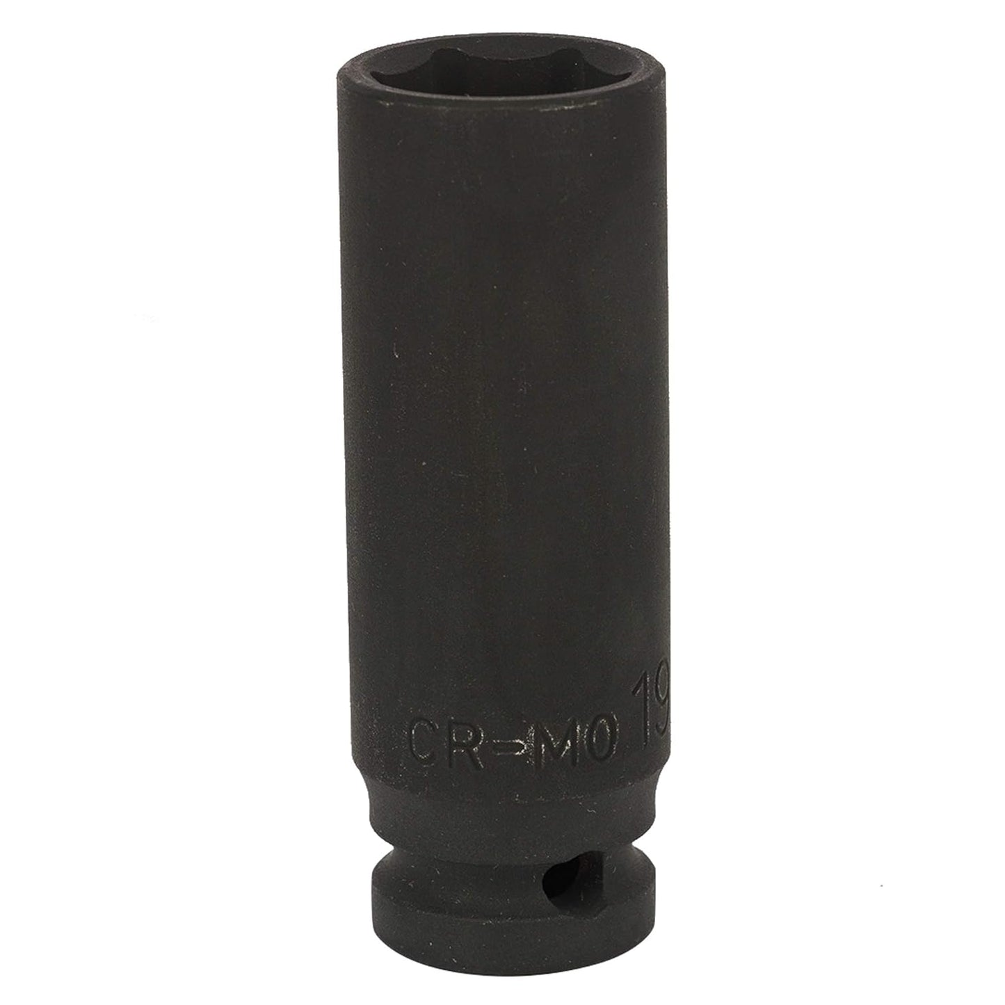 STANLEY STMT87506-8B 1/2-inch 19mm Chrome-Molybdenum Steel Impact Deep Socket (Black)