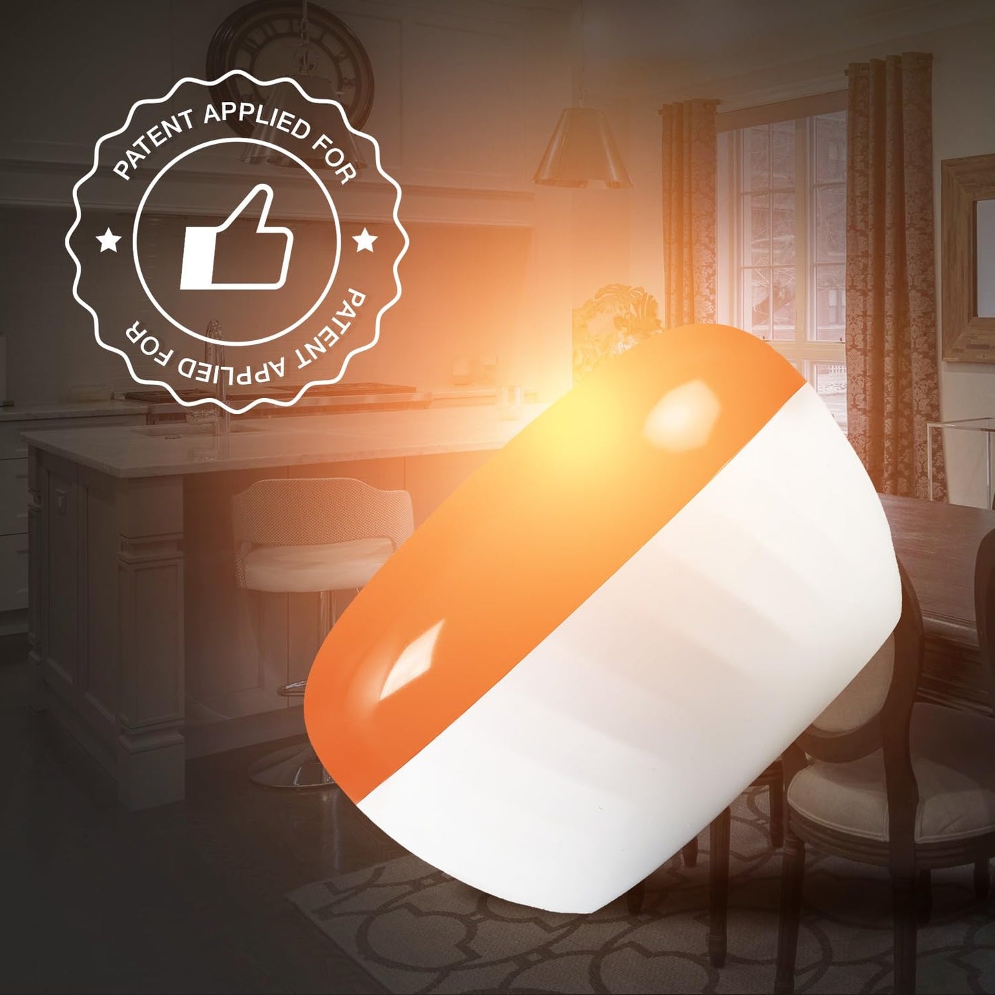 HAVELLS DEKOR 15W Decorative LED Bulb With Unique Design To Conceal/Hide The Holder | B22| (Purple)