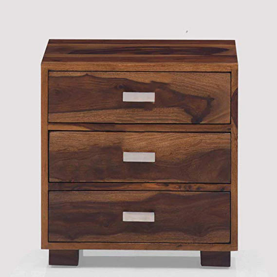 Udaipur Handicrafts Wood Bed Side Table