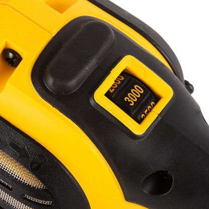 STANLEY DWP849X-IN 1250W 7”/9” Electronic Sander & Polisher | Variable Speed Car Polishing Machine | Soft Start, Heavy Duty Motor, Rubber Gear Case & Wool Pad