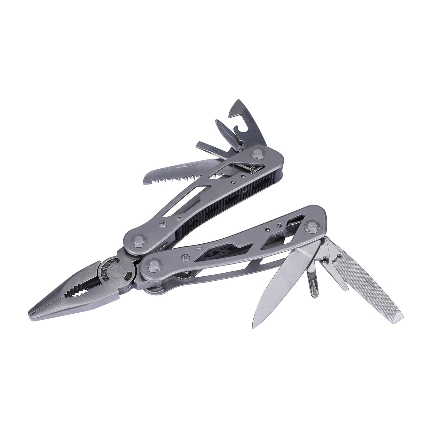 STANLEY 1-84-519 12-in-1 Multi Tool-Ideal Tool for Home, Car, Bikes, Camping, Outdoor Activity