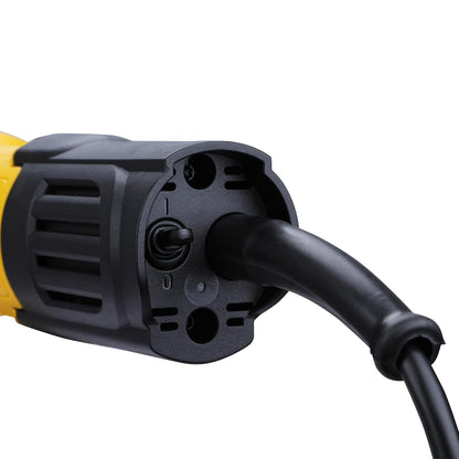 DEWALT DWE750T-IN,750Watt, 4" (100mm) Ultra SLIM Heavy Duty Angle Grinder Engineered For Heavy Duty Applications with Spindle Lock and Toggle Switch, 2 Year Manufacturer Warranty(SIDE HANDLE INCLUDED)