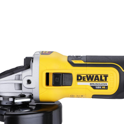 DEWALT DCG405N-XJ 18V 125mm XR Li-ion Cordless Angle Grinder with Brushless Motor - Perform and Protect Shield (Bare Tool)