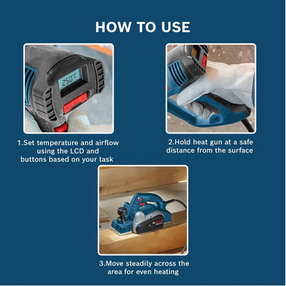 Bosch Professional GHO 6500 Electric Planer | 650W Motor | Max 2.6 mm Cutting Depth | 82 mm Planning Width | Lightweight & Powerful | Optimised Chip Ejection | For professional and DIYers