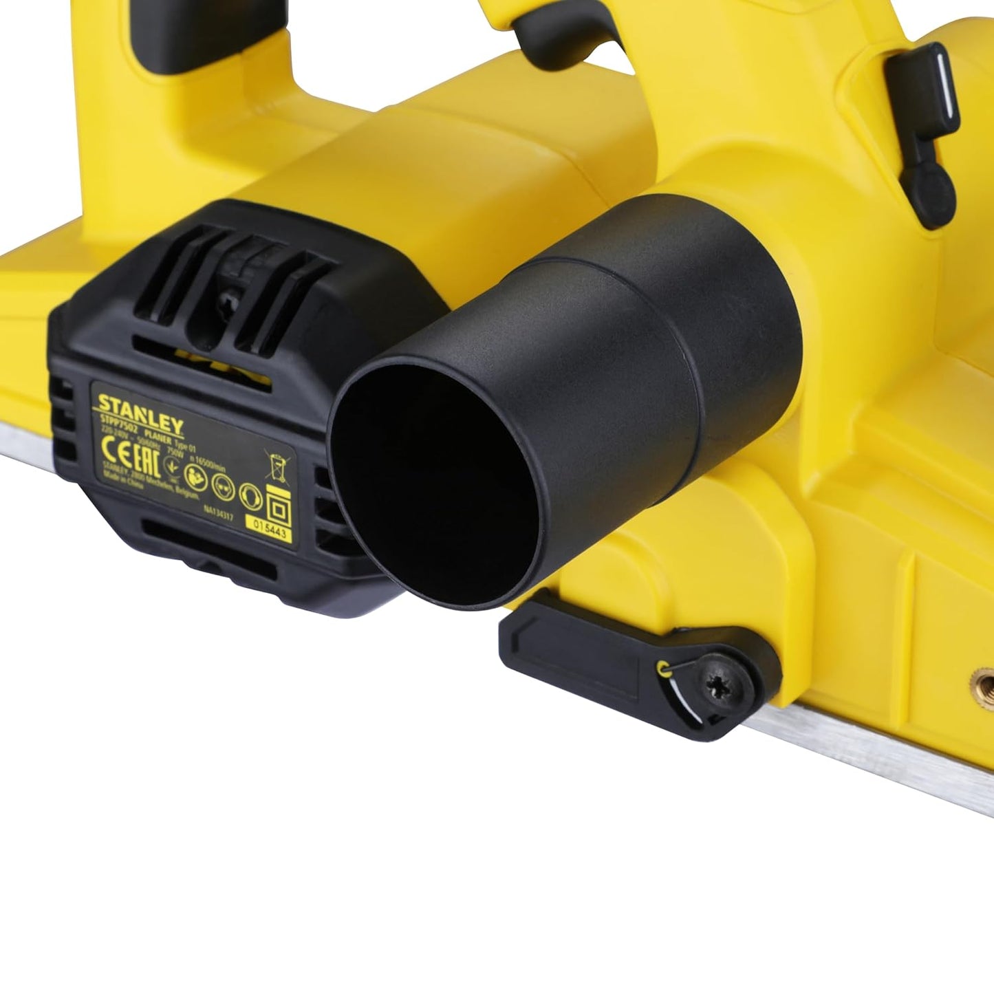 STANLEY STPP7502 750W 2mm Planer (Yellow and Black) with 2 TCT blades