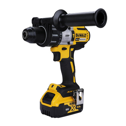 DEWALT DCD996P2 18V 13mm XR Li-ion Premium Cordless Hammer Drill Machine Driver with Brushless Motor with 2x5.0Ah Battery included