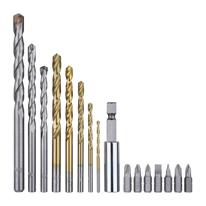 STANLEY STA7221-XJ Titanium Drill Machineing and Screw Driving Set (16pc)