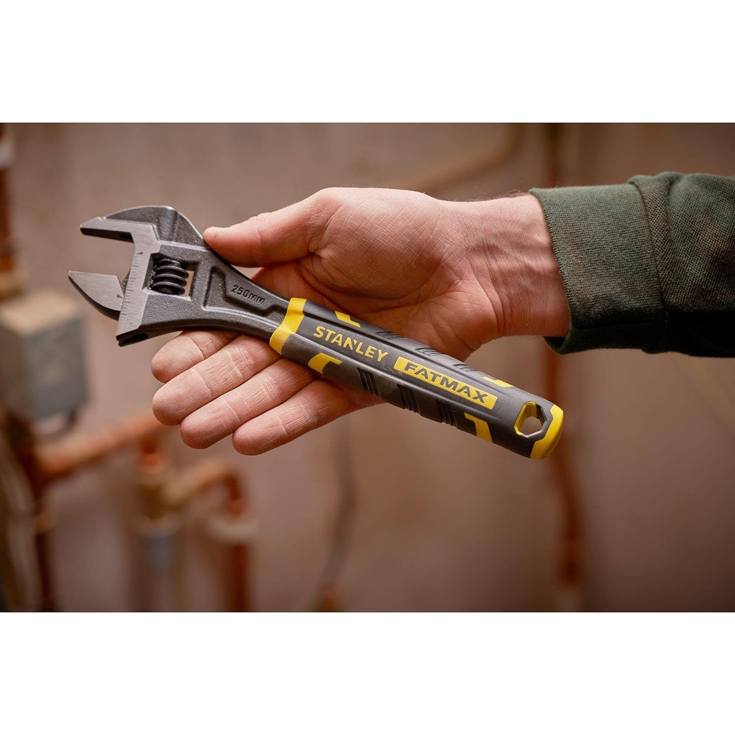 STANLEY FMHT13127-0 FATMAX Quick Adjust Adjustable Wrench, 10 inch