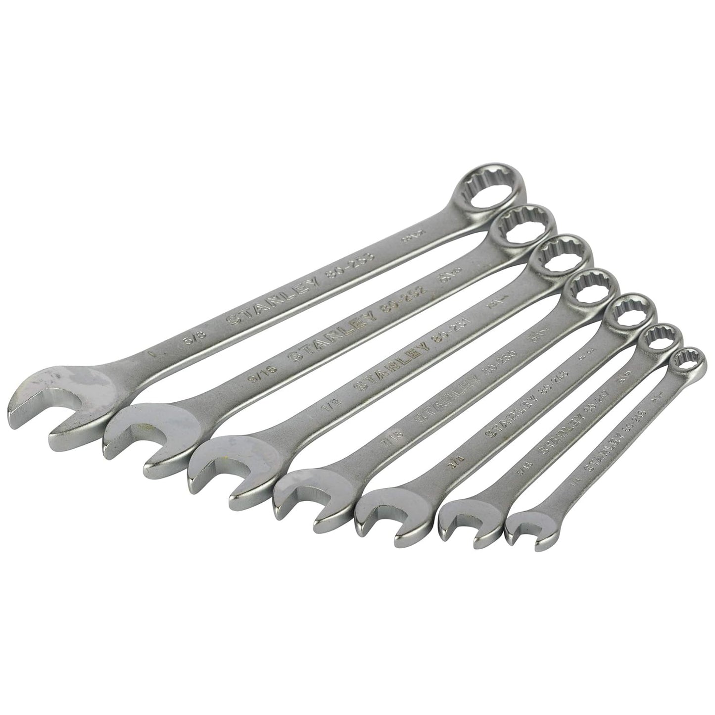 STANLEY STMT78096-8 1/4" - 1" Combination Spanner Set in Holder (13-Pieces)
