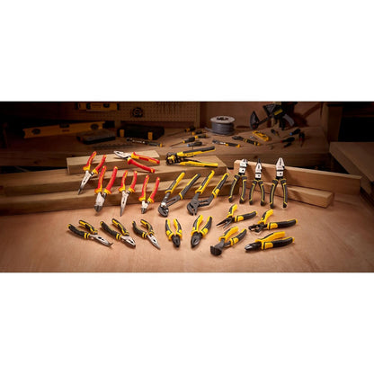 STANLEY FATMAX FMHT0-72414 16-in-1 Multi-tool, Bi-Material Handle, Durable, Robust - Includes Pliers, Blades, Scissors, File, Screwdrivers, Carabiner, Ruler & Bottle/Can Opener