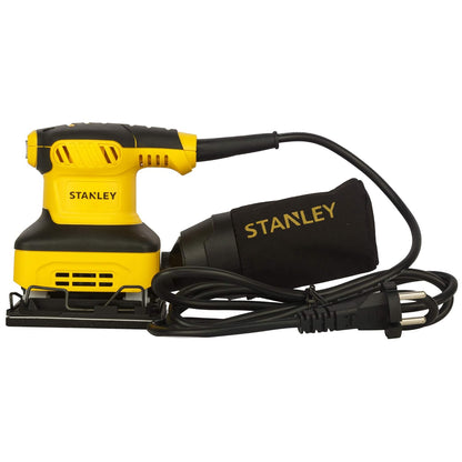 Stanley SS24-IN 240W, 1/4 Corded Electric Sheet Sander (Yellow and Black)