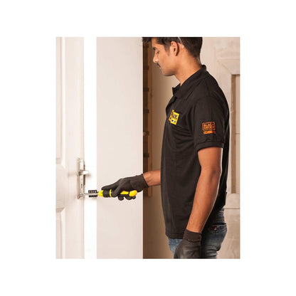 STANLEY STHT68010-8 Magnetic Holder Ratcheting Screwdriver with 10 Bits, 3-Position Audible Ratcheting Mechanism,Comes with Patented Bit Storage System, Ideal for Machines, Cars & General Repair Tasks