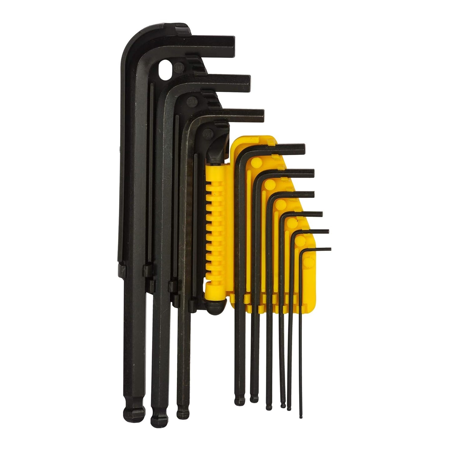 STANLEY 69-256 Metric Hex Key Set L/ARM BALL (9pc)