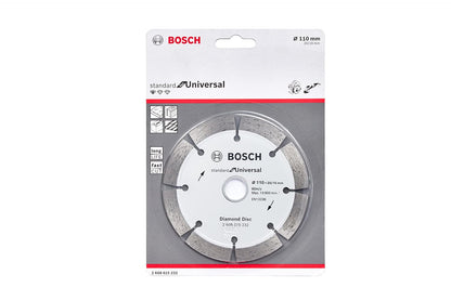 Bosch Professional Marble Cutting Blade/Diamond Blade, 4 Inch/ 100Mm, 20Mm Bore With 10Mm Segment Height, Pack Of 1
