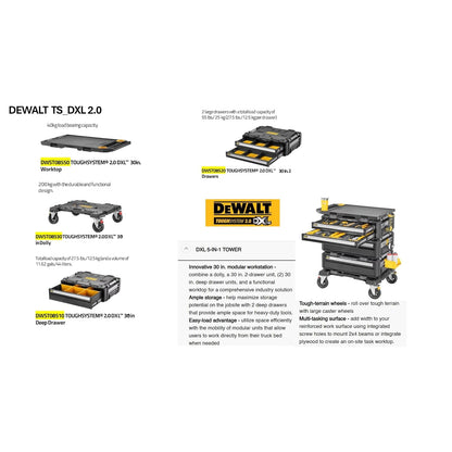 DEWALT 20V MAX XR POWERPACK, Lithium Ion 8 Ah Battery, 2-Pack (DCB2108-2)