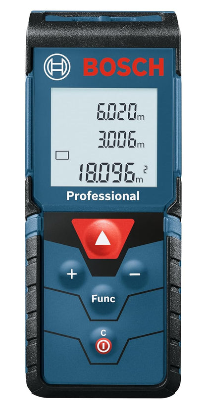 BOSCH GLM 40-12 Laser Measure | Precise Length, Area & Volume | Easy-to-Read Display | IP54 Durable | Memory Function for Fast Measurements|Compact & Pro-Grade Tool|1Yr Warranty|Batteries Not Included