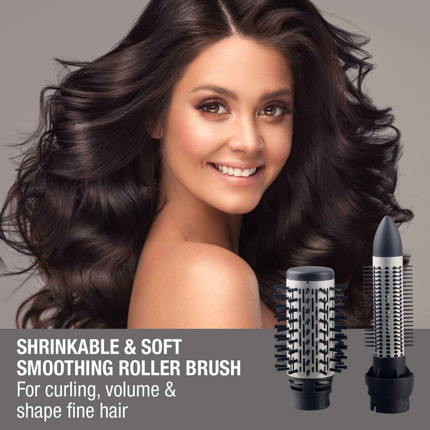 Havells 1000 Watts Air Care Volumizer Hair Dryer | Pre-Styling Half Brush, Stylish Curlers, Smoothening Roller Brush | Suitable For All Hair Types | Black | Hc4085