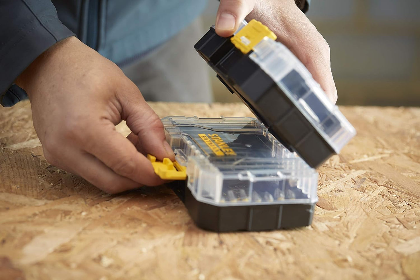 Stanley STA88561-XJ Set of 14 Pieces for Masonry, Metal and Wood
