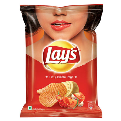 Lay's Potato Chips - Spanish Tomato Tango Pouch, Spicy, 90 Grams