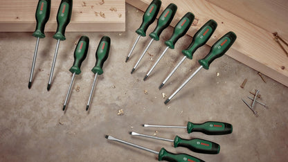 BOSCH Screwdriver PH2 x 125mm | Extended Reach for Deep & Hard-to-Access Screws | Built to Last with Premium Materials for Durability & Reliability | Ergonomic Non-Slip Handle for Comfort & Control