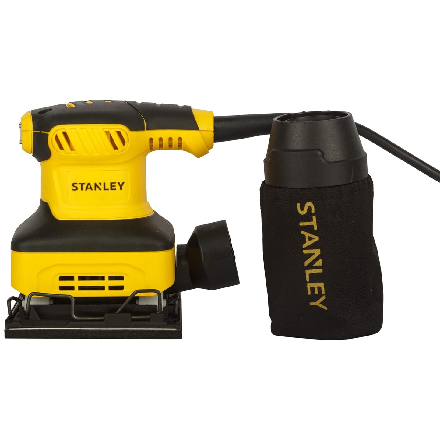 Stanley SS24-IN 240W, 1/4 Corded Electric Sheet Sander (Yellow and Black)