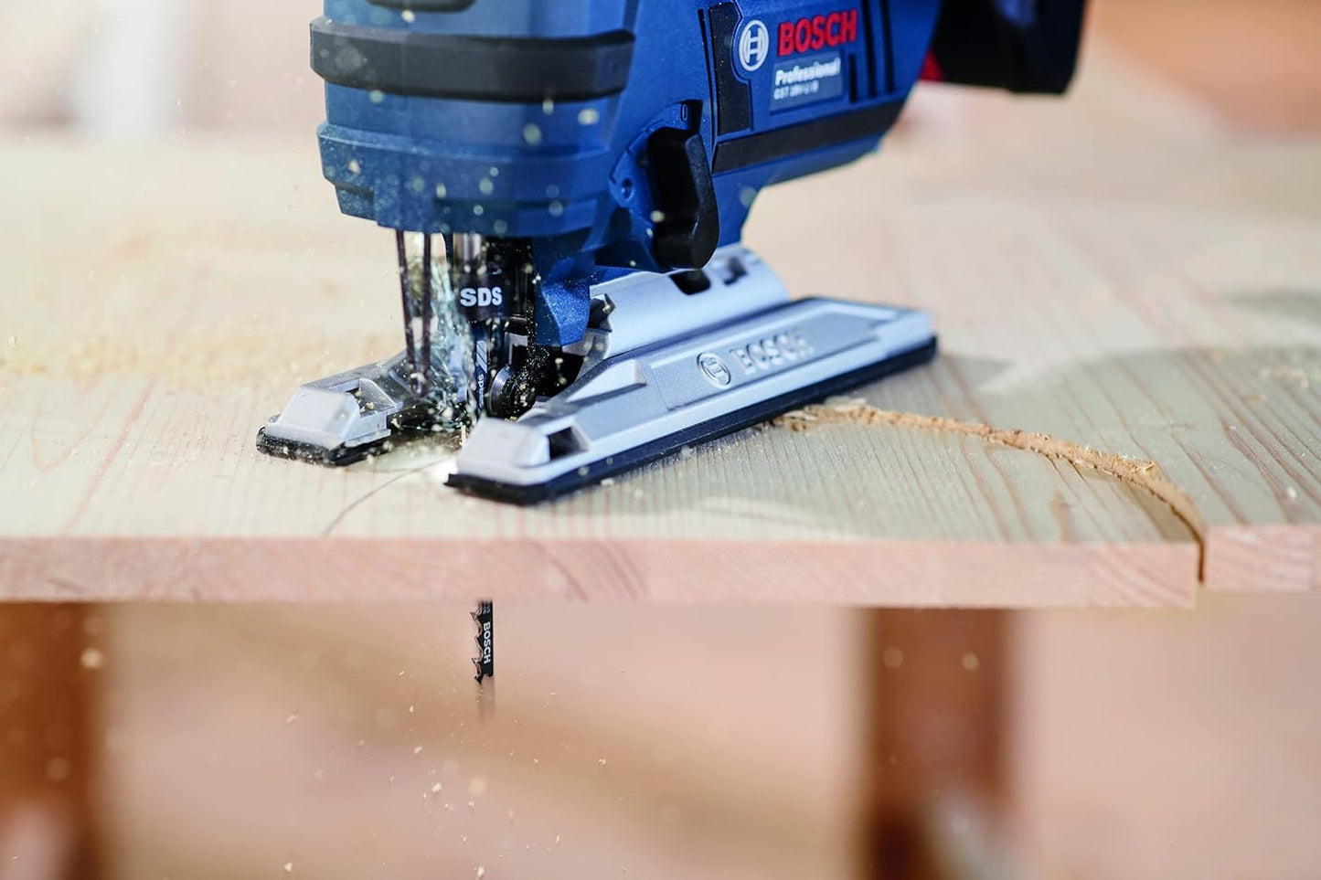 Bosch Professional Jigsaw Blades T 144 D, Speed For Wood, Suitable For Straight Cuts, Blade Length 100mm, Pack Of 5
