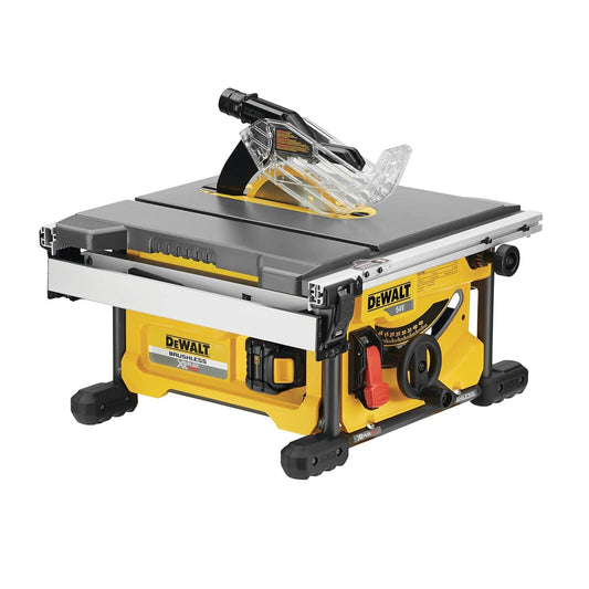 DEWALT DCS7485T2-GB 54V 210mm XR FLEXVOLT Li-ion Cordless Table Saw with Brushless Motor and 2 x 6.0Ah Batteries, 610mm Rip Capacity Right of Blade & 318mm Left of Blade, Quick Bevel Lock