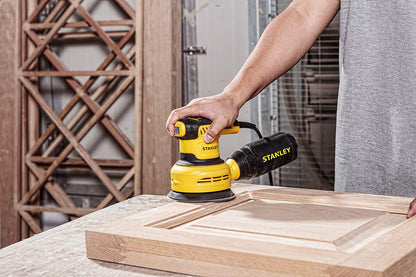 STANLEY SS30 300W 125mm Variable Speed Random Orbital Sander(Yellow and Black)