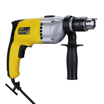 STANLEY STDH8013 800W 13mm Reversible Percussion Drill (Yellow and Black)