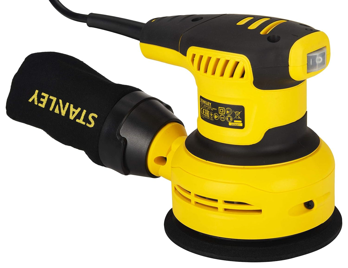 STANLEY SS30 300W 125mm Variable Speed Random Orbital Sander(Yellow and Black)