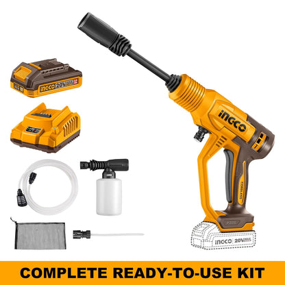 INGCO Cordless Pressure Washer CPWLI20362