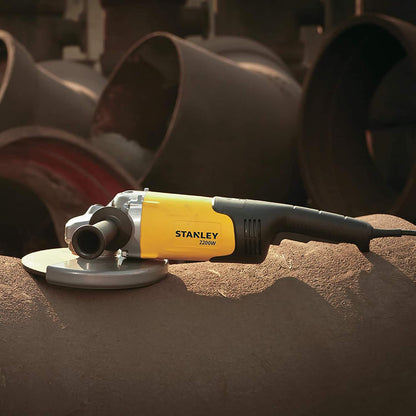 STANLEY SL227-IN 2200W 180mm Large Angle Grinder(Yellow and Black)