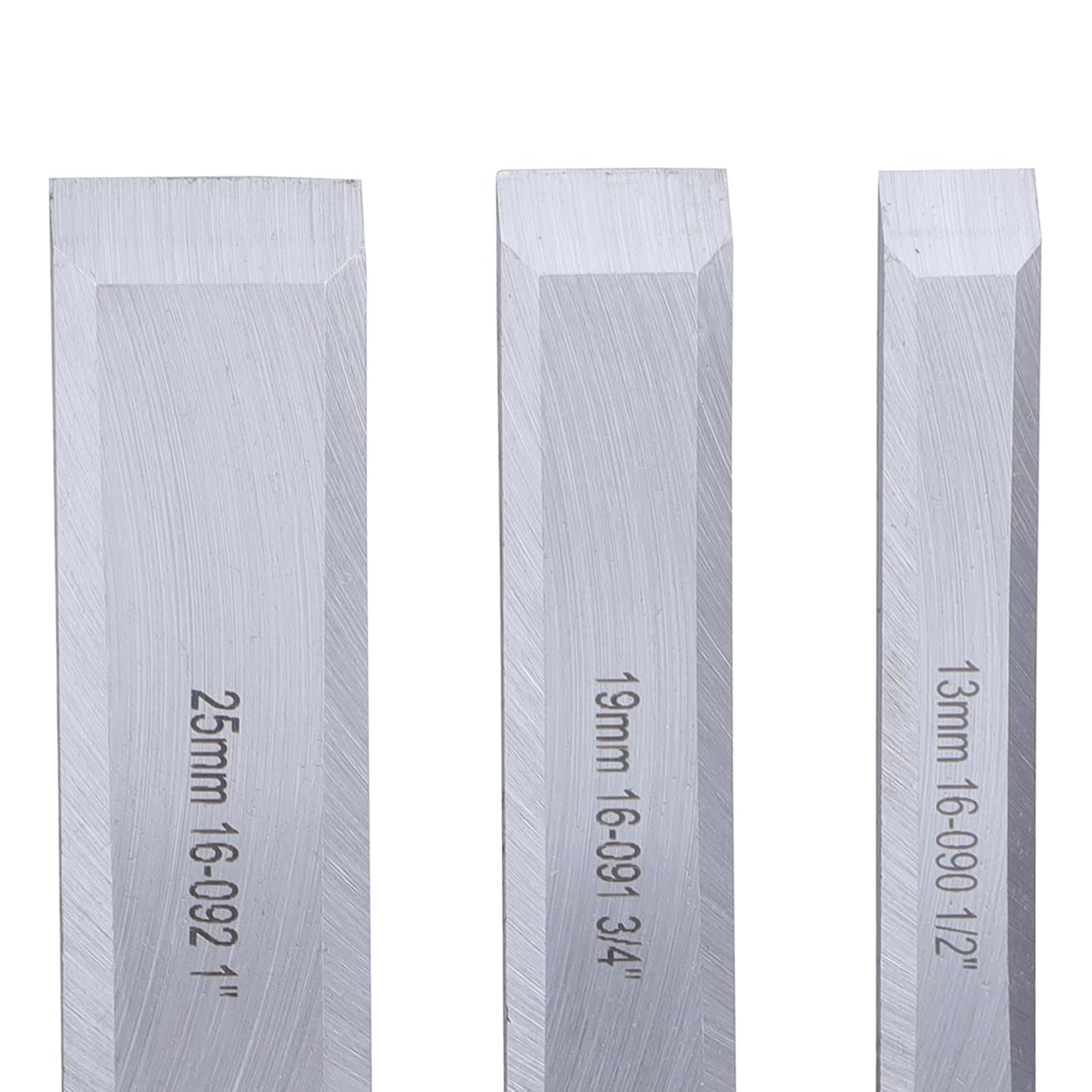 STANLEY 16-089 3-Piece Wood Chisel Set with Anti-Rust Properties for Shaping & Cutting Wood Surfaces - 1/2x7 3/4,3/4x7 3/4,1x7 3/4, GREY & BLACK (Made in Singapore)