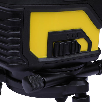 STANLEY STHT77514-1 Plastic Multiline Laser with 2*AA Batteries for Home, DIY & Professional Use, 1 Year Warranty, YELLOW & BLACK