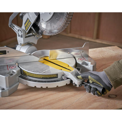 STANLEY SM16-IN 1650W 10" Compound Mitre Saw, 4800 RPM, Compact Size and Lightweight 254mm Blade Diameter+ 1 Year Warranty, (Yellow and Black)