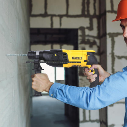 DEWALT D25133K Combi Hammer For Drilling, Hammering & Chipping, 800W 26mm SDS-Plus 3 Mode 2Kg ,2 Year Warranty