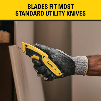 Stanley 11-921L 50-Pack Heavy Duty Utility Blades with Dispenser