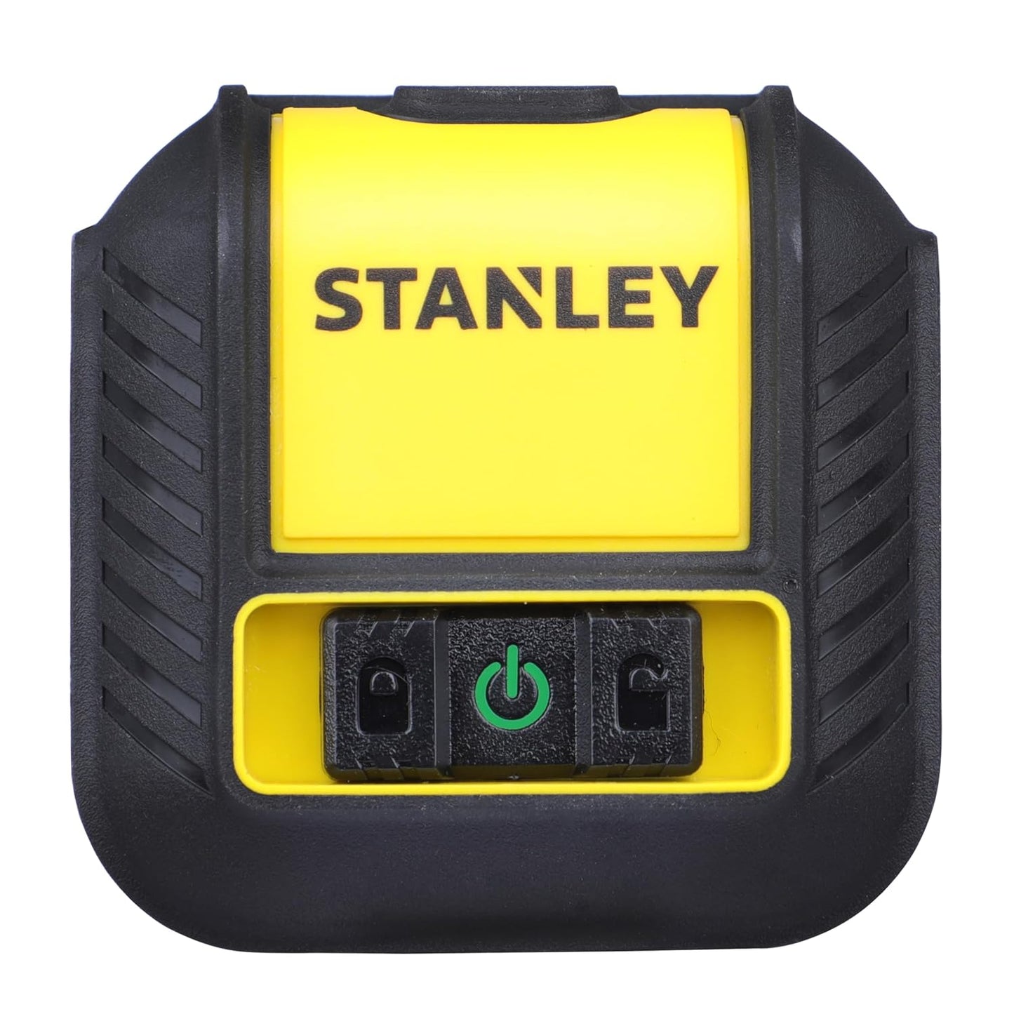 STANLEY STHT77499-1 CUBIX® Green Beam Cross Line Laser Level with 2*AA Batteries, 1 Year Warranty, YELLOW & BLACK