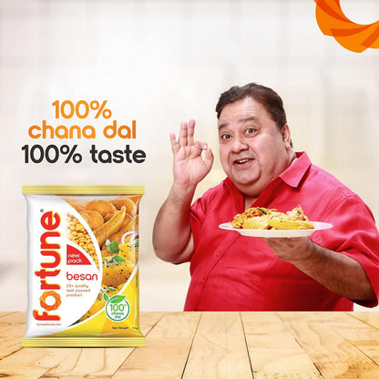 Fortune 100% Chana Dal Besan,1 kg