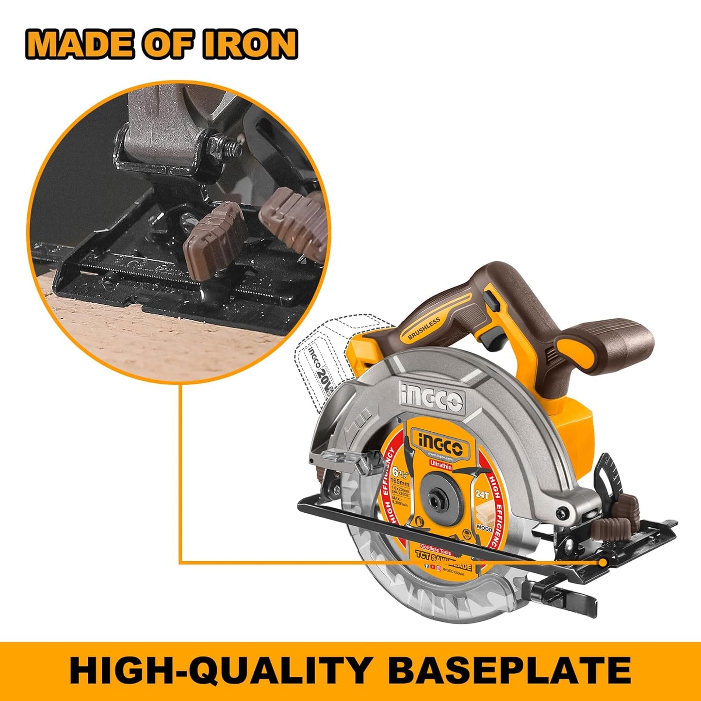 INGCO Cordless circular saw