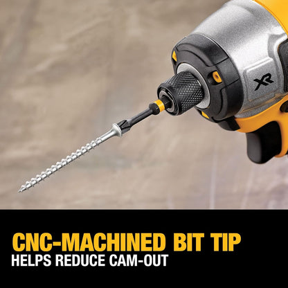 DEWALT DWA2T40IR 40-Piece IMPACT READY FLEXTORQ® Screw Driving Set With TOUGHCASE®, Ideal for DIY and Professional Screwdriving Applications