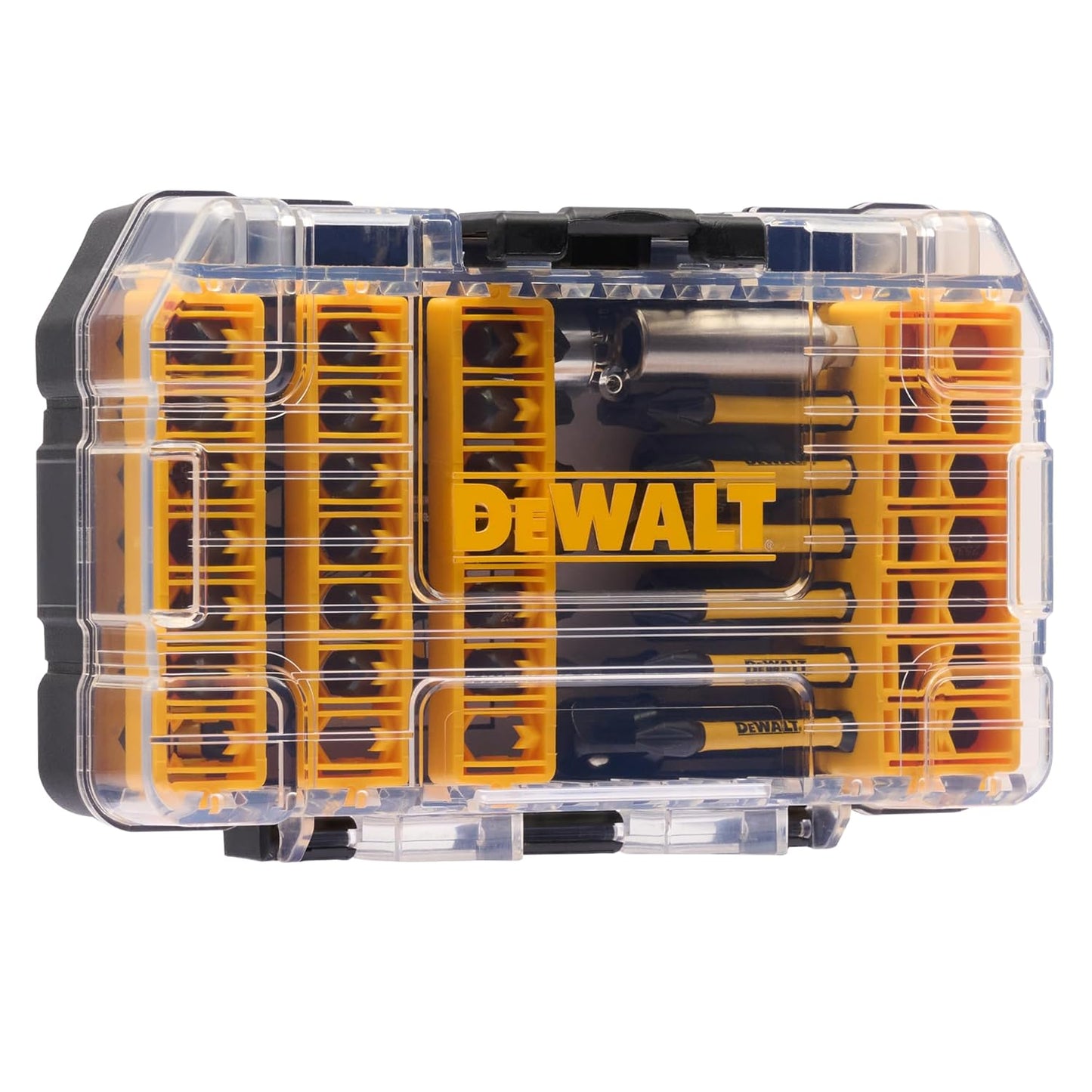 DEWALT DWA2T40IR 40-Piece IMPACT READY FLEXTORQ® Screw Driving Set With TOUGHCASE®, Ideal for DIY and Professional Screwdriving Applications