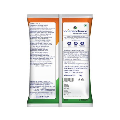 INDEPENDENCE SUGAR 5 kg Pch